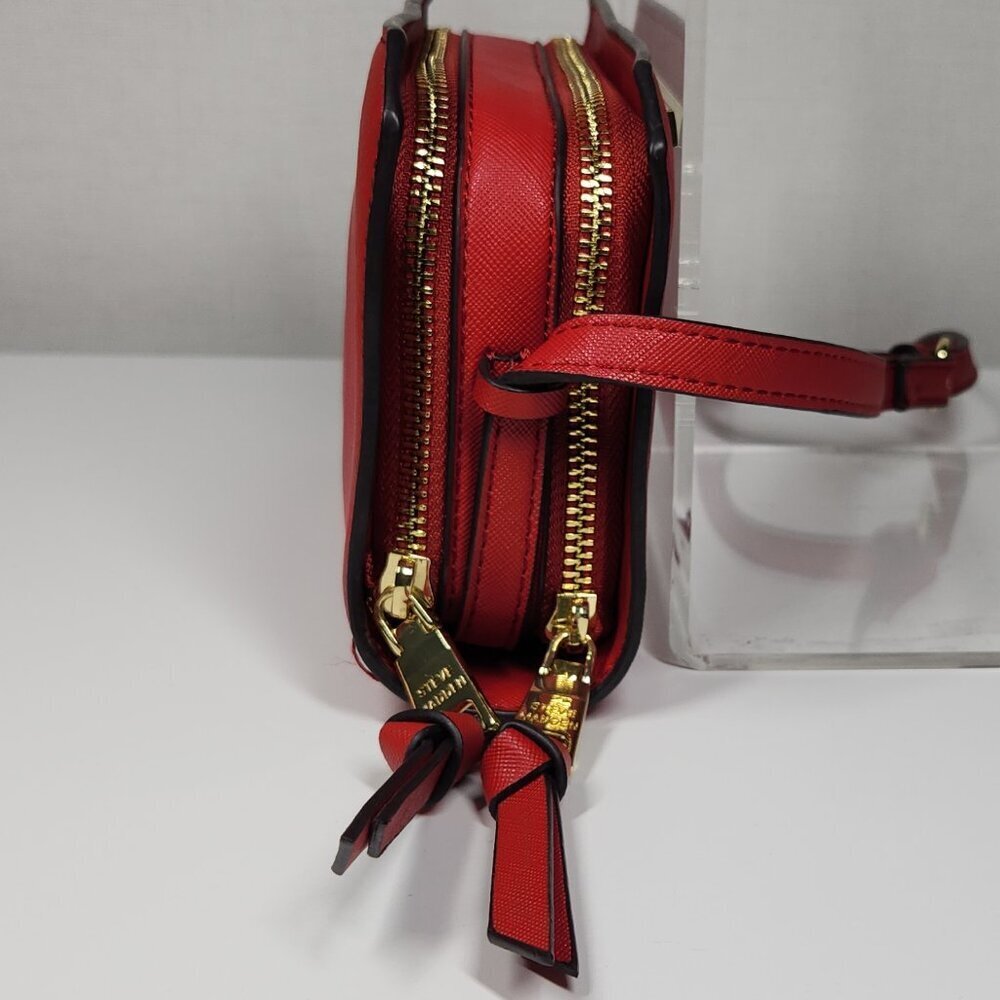 Steve Madden Crimson Bkarlee Purse Crossbody Red - Picture 7 of 11
